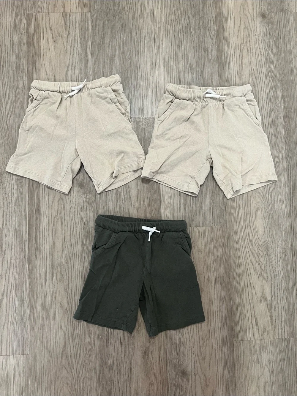 Old Navy Toddler Boys 4T Shorts Lot of 3 Drawstring Pull On Cotton